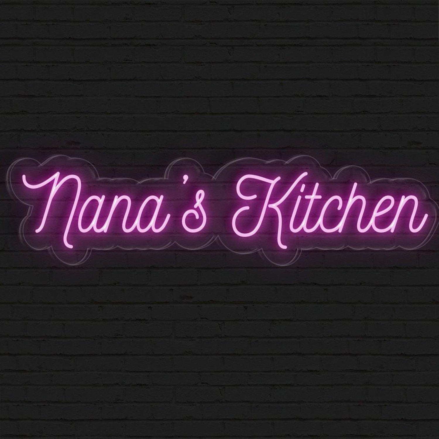 Nanas Kitchen Pink-Purple Cloud-Shaped Led Neon Sign For Cafe Wall Decor | Shineneon