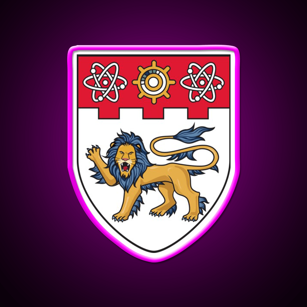 Nanyang Technological University Shield Asian Cultural Led Neon Sign Rgb Color - Shineneon