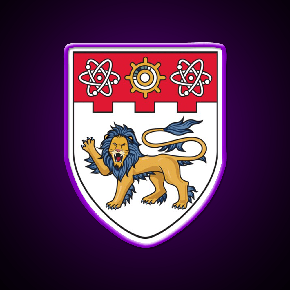 Nanyang Technological University Shield Asian Cultural Led Neon Sign Rgb Color - Shineneon