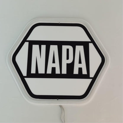 Napa Auto Parts Logo Neon Sign