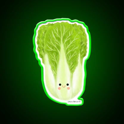 Napa Cabbage Led Neon Sign Chinese Food Rgb Color - Shineneon