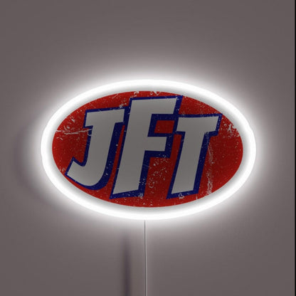 Narcotics Gifts 12 Steps Na Aa Jft Just For Today Rgb Led Neon Sign - Custom LED neon sign front view