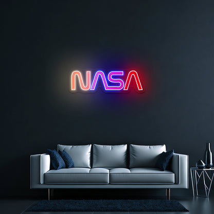 Nasa Logo Retro Artwork Wall Art