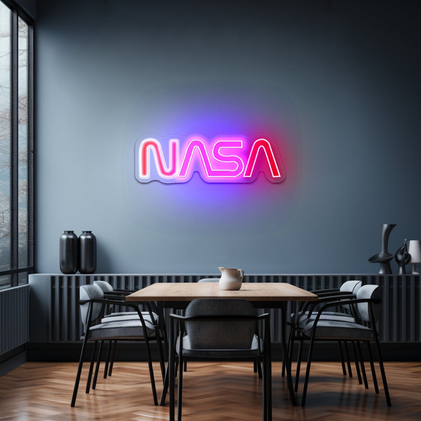 Nasa Logo Retro Artwork Wall Art