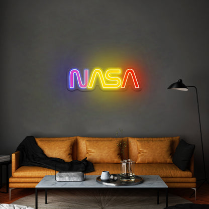 Nasa Logo Retro Artwork Wall Art