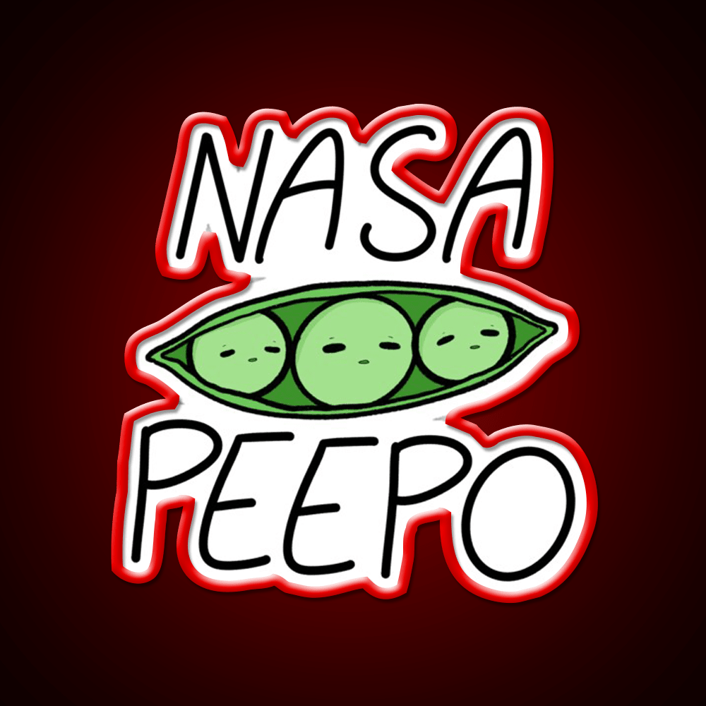 Nasa Peepo Snack Food Led Neon Sign Rgb Color - Shineneon