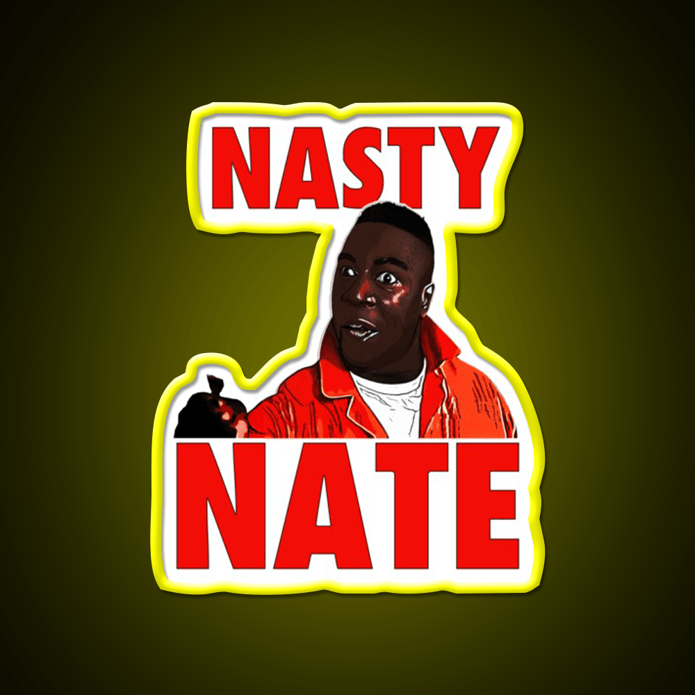 Nasty Nate Cocktail Bar Decor Led Neon Sign Rgb Color - Shineneon