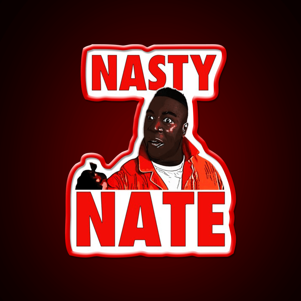 Nasty Nate Cocktail Bar Decor Led Neon Sign Rgb Color - Shineneon