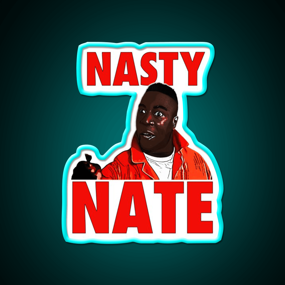 Nasty Nate Cocktail Bar Decor Led Neon Sign Rgb Color - Shineneon