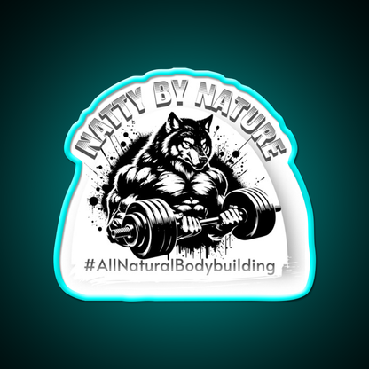 Natural Bodybuilding Exercise Gym Fitness Led Neon Sign Rgb Color