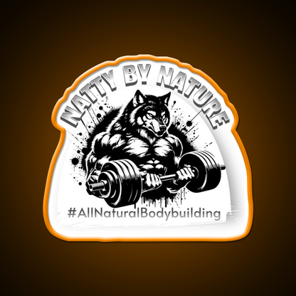 Natural Bodybuilding Exercise Gym Fitness Led Neon Sign Rgb Color