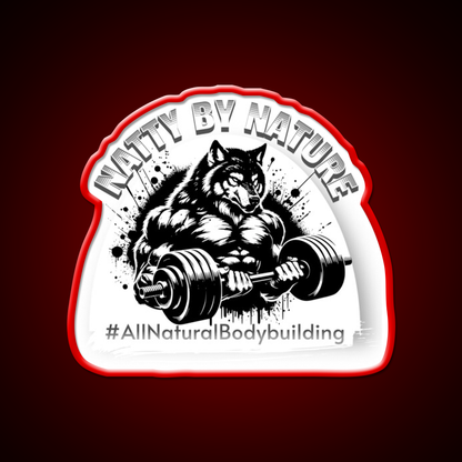 Natural Bodybuilding Exercise Gym Fitness Led Neon Sign Rgb Color