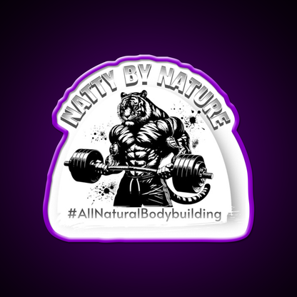 Natural Bodybuilding Gym Fitness Led Neon Sign Rgb Color