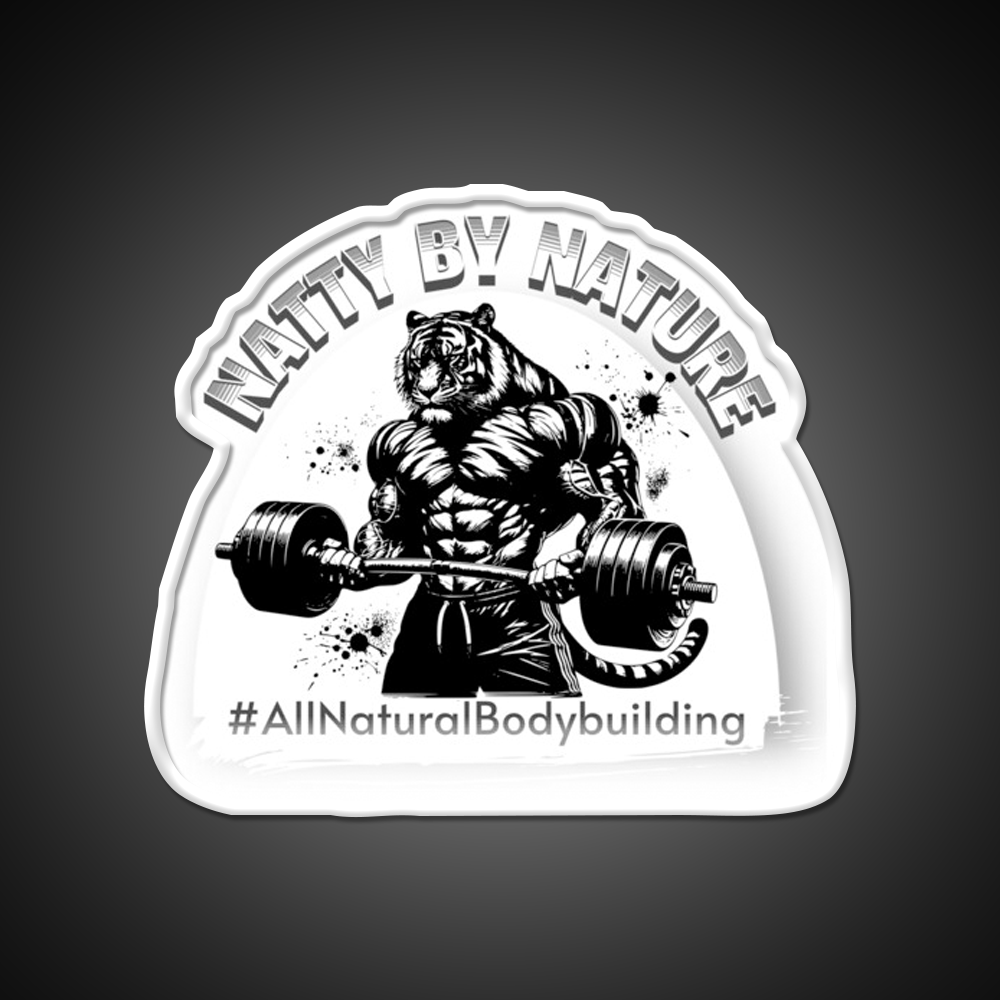 Natural Bodybuilding Gym Fitness Led Neon Sign Rgb Color