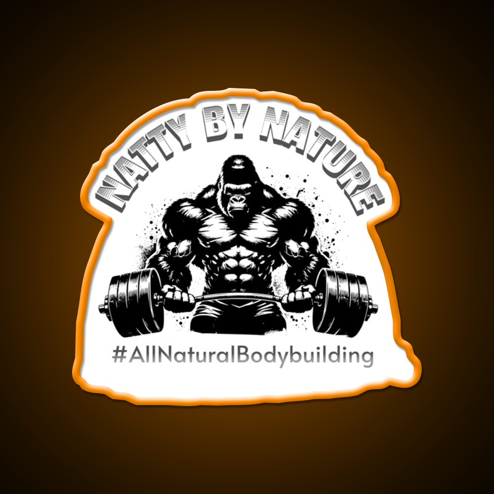 Natural Bodybuilding Vegan Exercise Gym Fitness Led Neon Sign Rgb Color