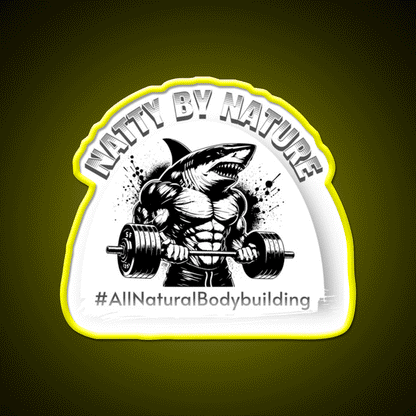 Natural Bodybuilding Vegan Sport Gym Fitness Led Neon Sign Fitness Room Sign Rgb Color