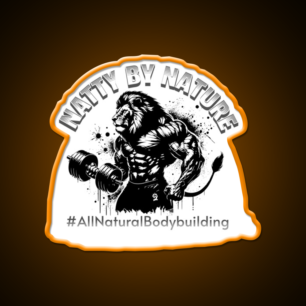 Natural Bodybuilding Vegan Sport Gym Fitness Led Neon Sign Gym Room Sign Rgb Color