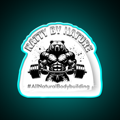 Natural Bodybuildingexercise Gym Fitness Led Neon Sign Rgb Color