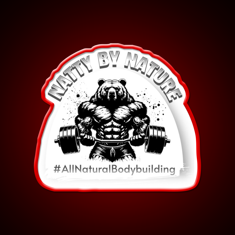 Natural Bodybuildingexercise Gym Fitness Led Neon Sign Rgb Color