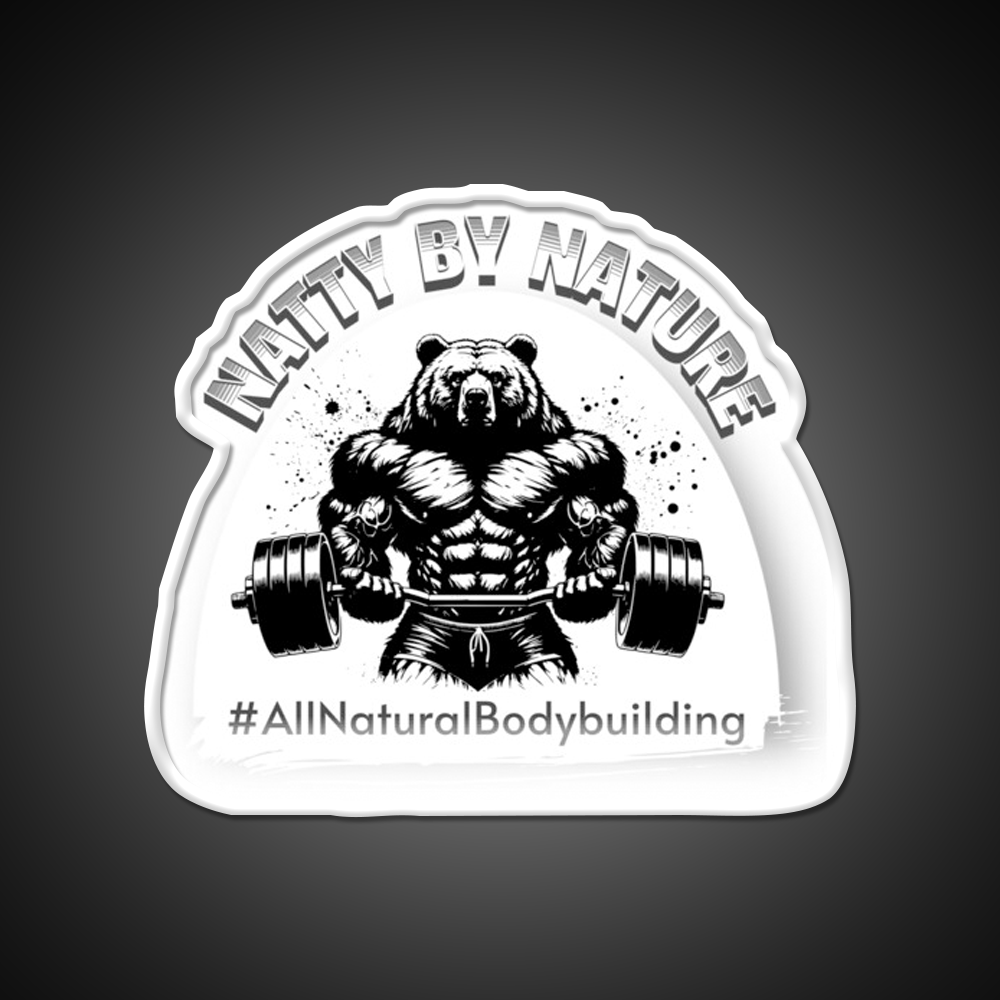 Natural Bodybuildingexercise Gym Fitness Led Neon Sign Rgb Color