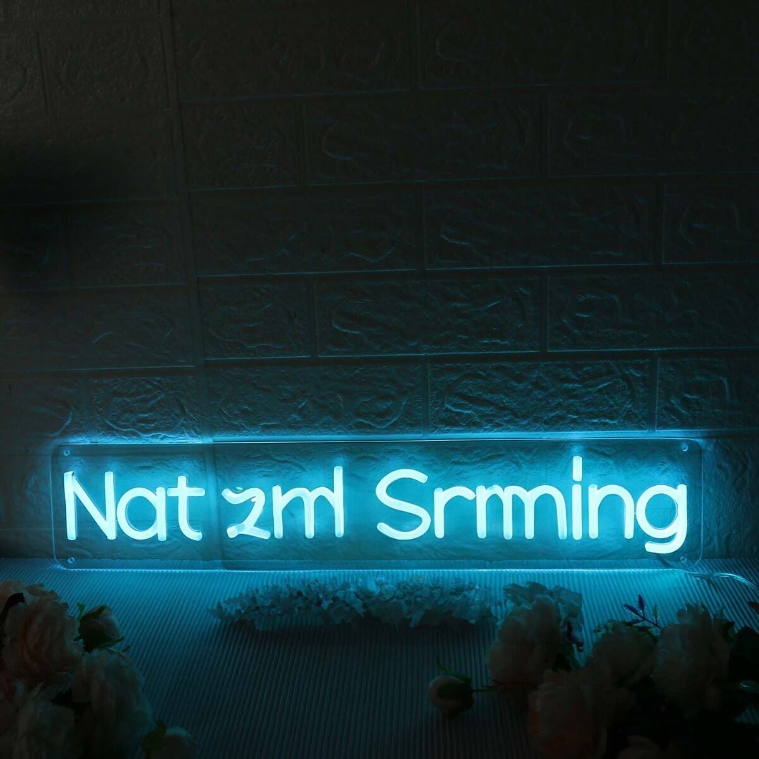 Natural Gaming Blue Led Neon Sign - Shineneon