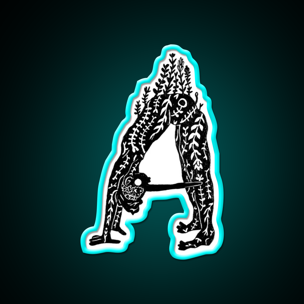 Nature Yoga Gobin A Yoga Led Neon Sign For Wellness Space Rgb Color