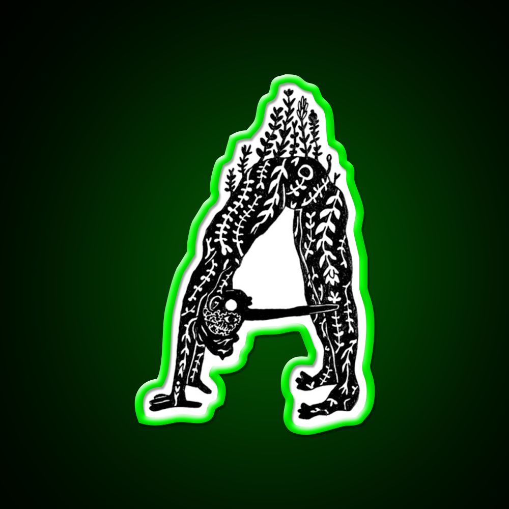 Nature Yoga Gobin A Yoga Led Neon Sign For Wellness Space Rgb Color