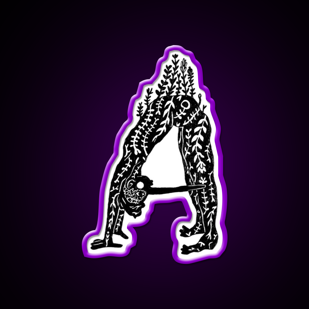 Nature Yoga Gobin A Yoga Led Neon Sign For Wellness Space Rgb Color