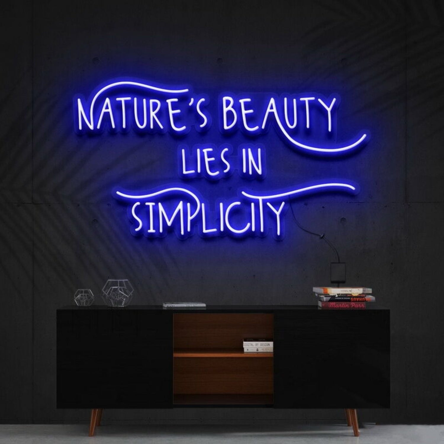 Natures Beauty Lies In Simplicity Led Neon Sign | Shineneon