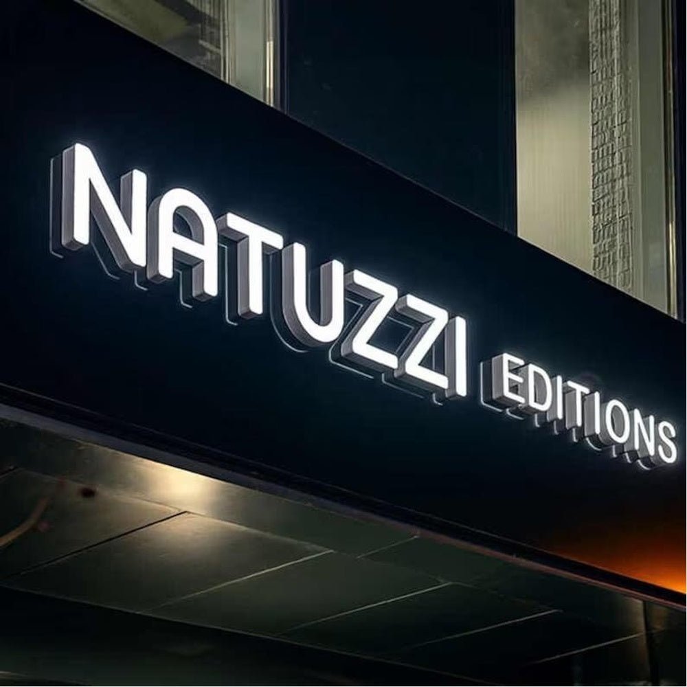 Natuzzi Editons 3D Backlit Channel Letters Led Light Sign - Shineneon