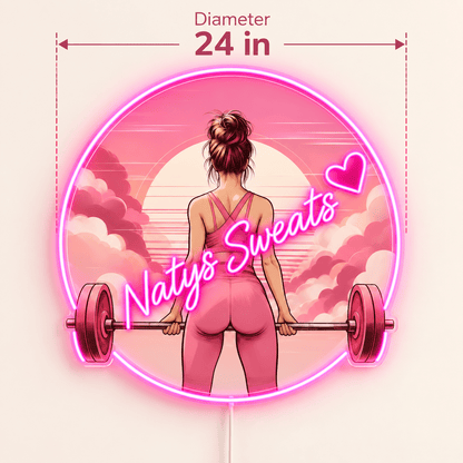 Natys Sweats Custom LED Neon Sign - Shineneon