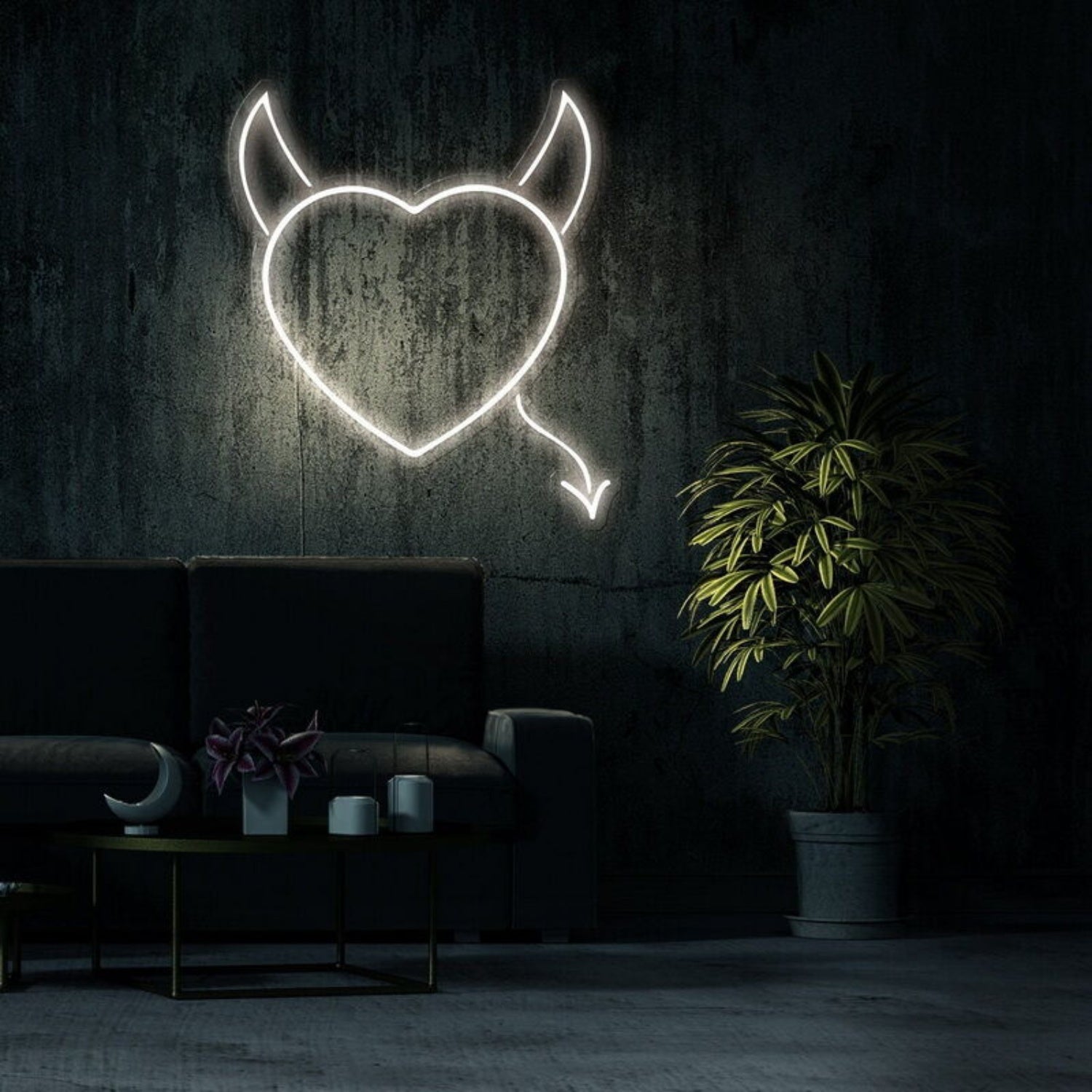 Naughty Love Neon Sign For Bold And Playful Settings | Shineneon