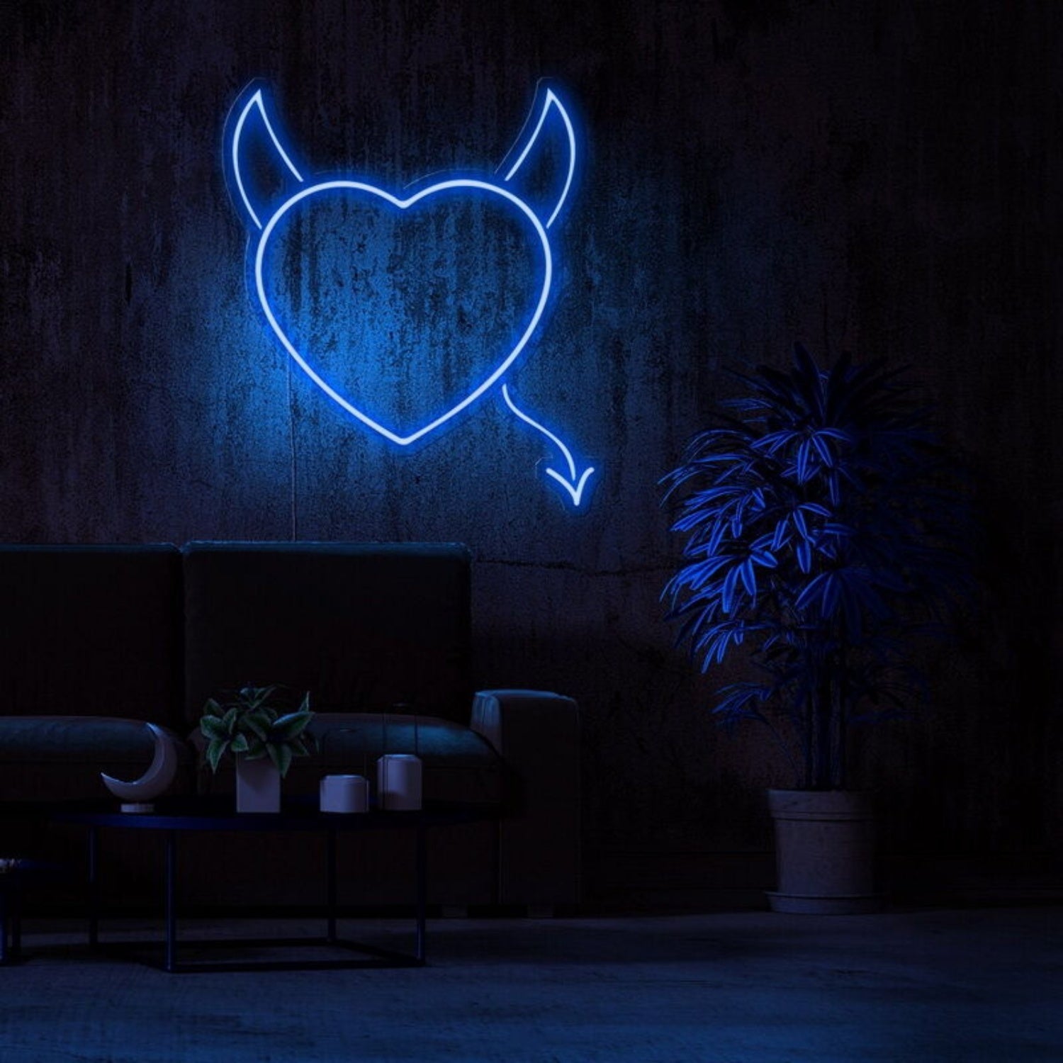 Naughty Love Neon Sign For Bold And Playful Settings | Shineneon