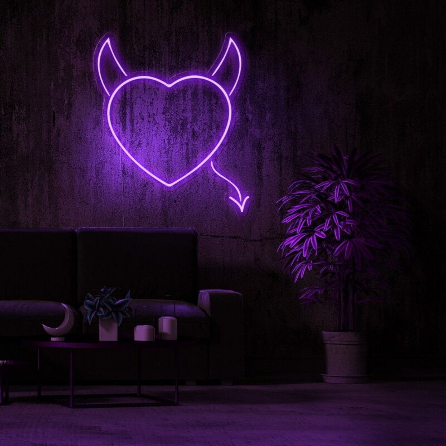 Naughty Love Neon Sign For Bold And Playful Settings | Shineneon