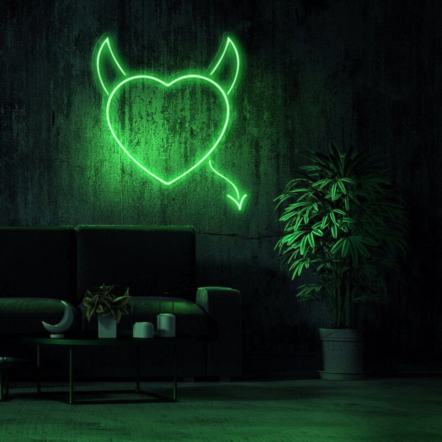 Naughty Love Neon Sign For Bold And Playful Settings | Shineneon