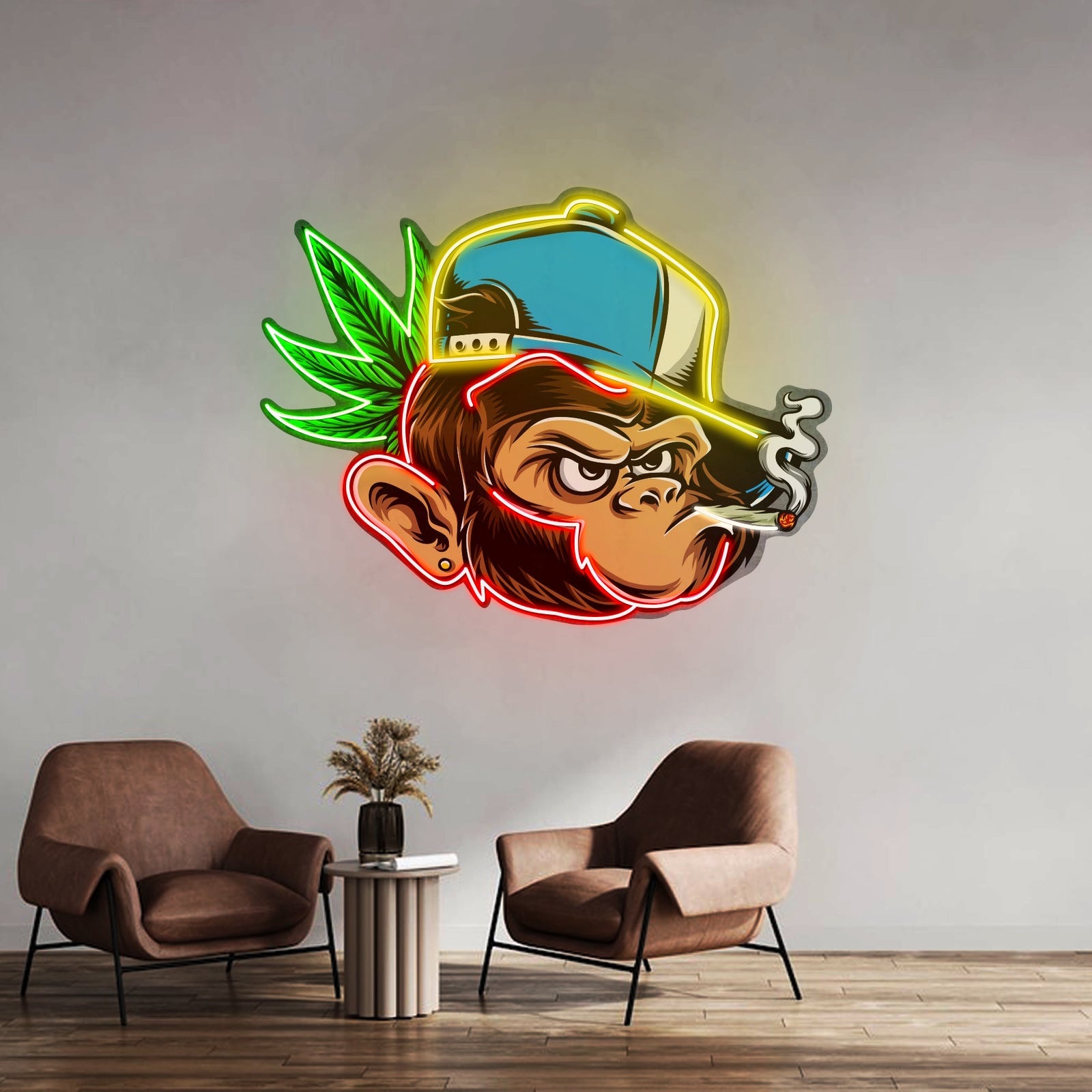 Naughty Monkey Led Neon Sign Light Custom Led Signs - Shineneon