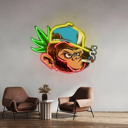 Naughty Monkey Led Neon Sign Light Custom Led Signs - Shineneon