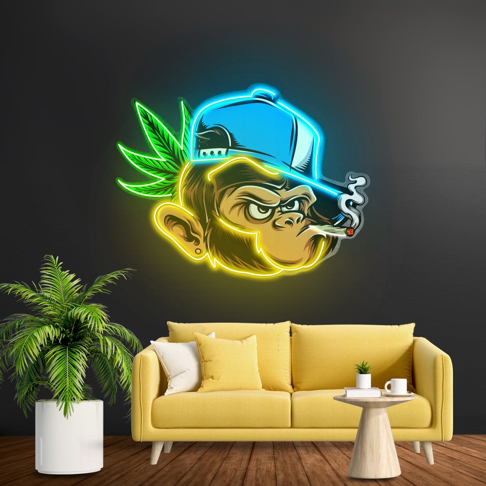 Naughty Monkey Led Neon Sign Light Custom Led Signs - Shineneon