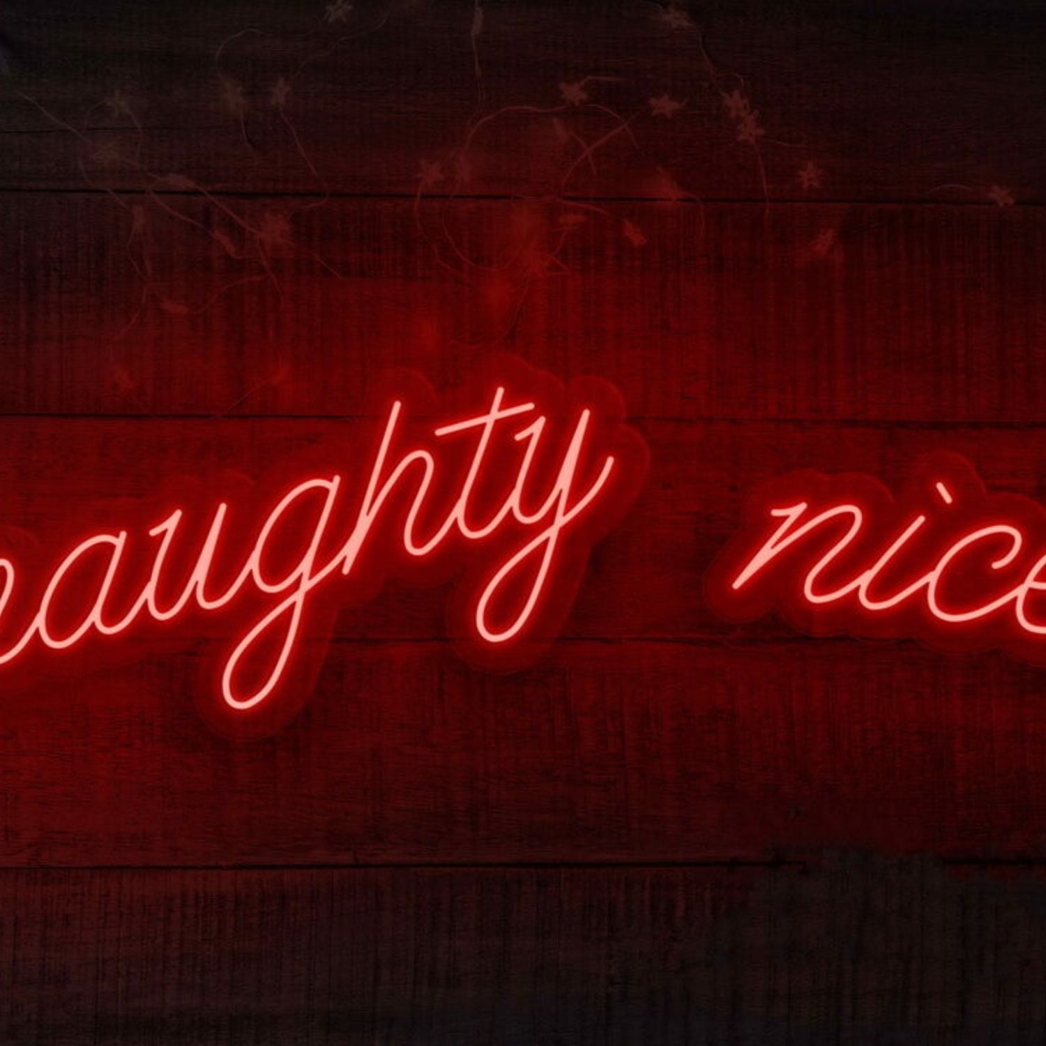 Naughty Nice Neon Sign For Festive And Fun Spaces | Shineneon