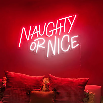Naughty Or Nice Illuminate Your With Neon Charm | Shineneon
