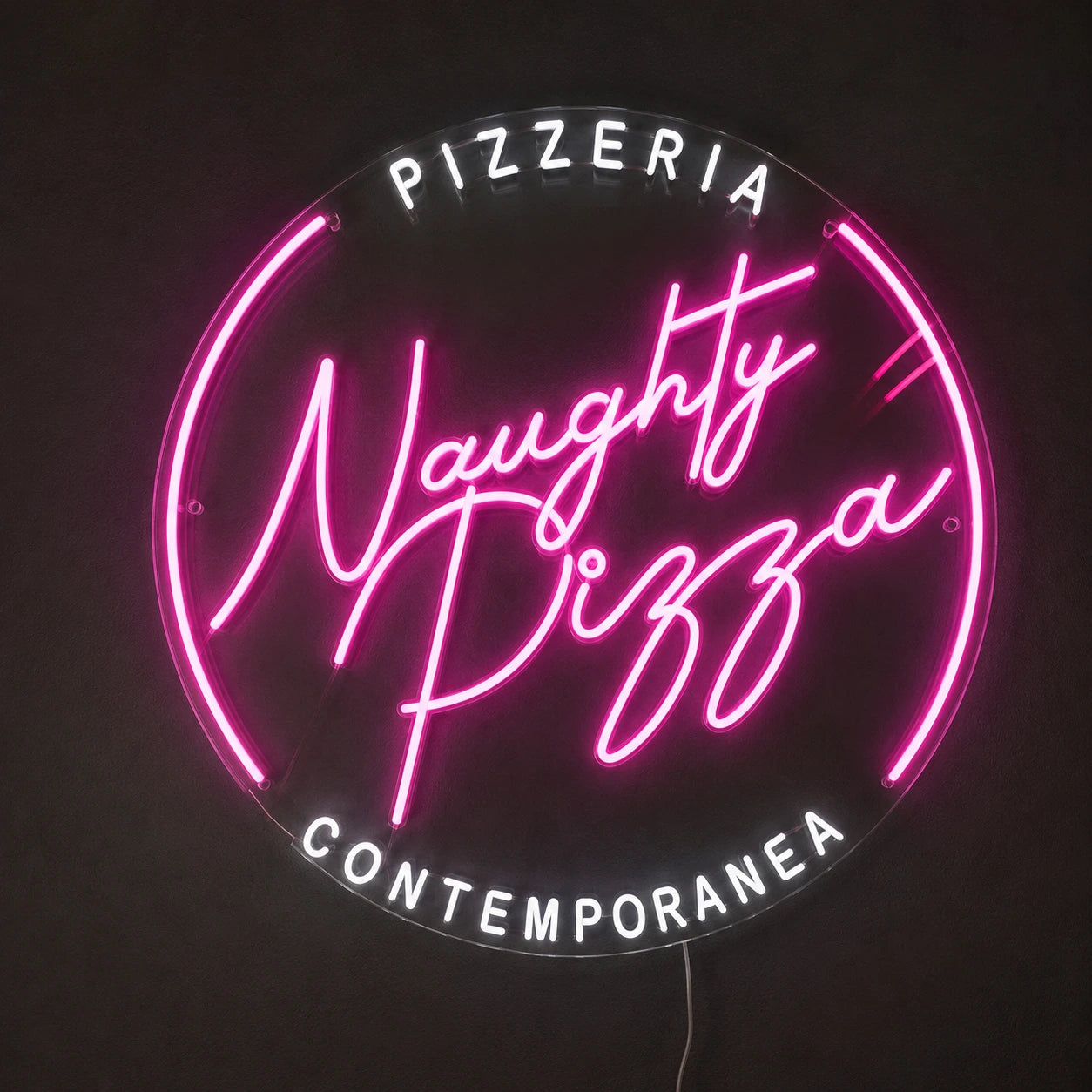 Naughty Pizza LED Neon Sign - 01 Original Product Image