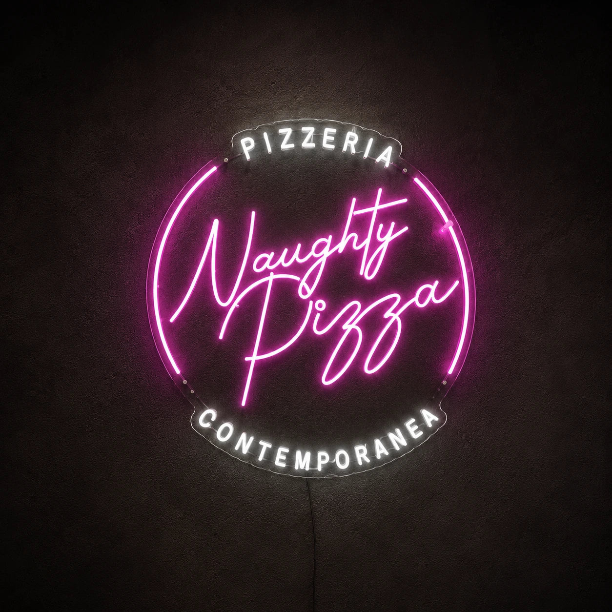 Naughty Pizza LED Neon Sign - 02 High-Converting Product Image