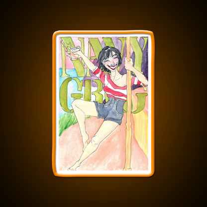 Navy Grog Man Cave Bar Led Neon Sign Rgb Color