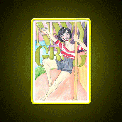 Navy Grog Man Cave Bar Led Neon Sign Rgb Color