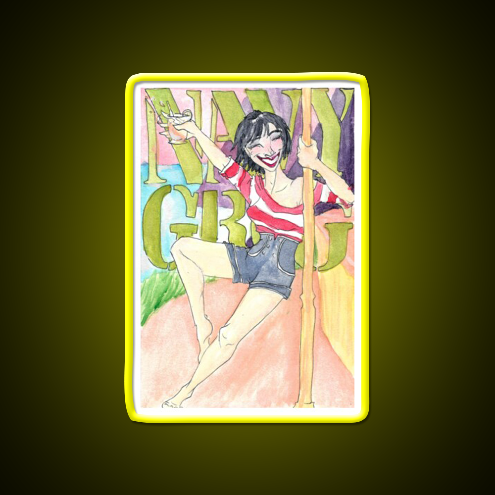 Navy Grog Man Cave Bar Led Neon Sign Rgb Color