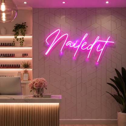 Nayely LED Neon Sign - 02 High-Converting Product Image