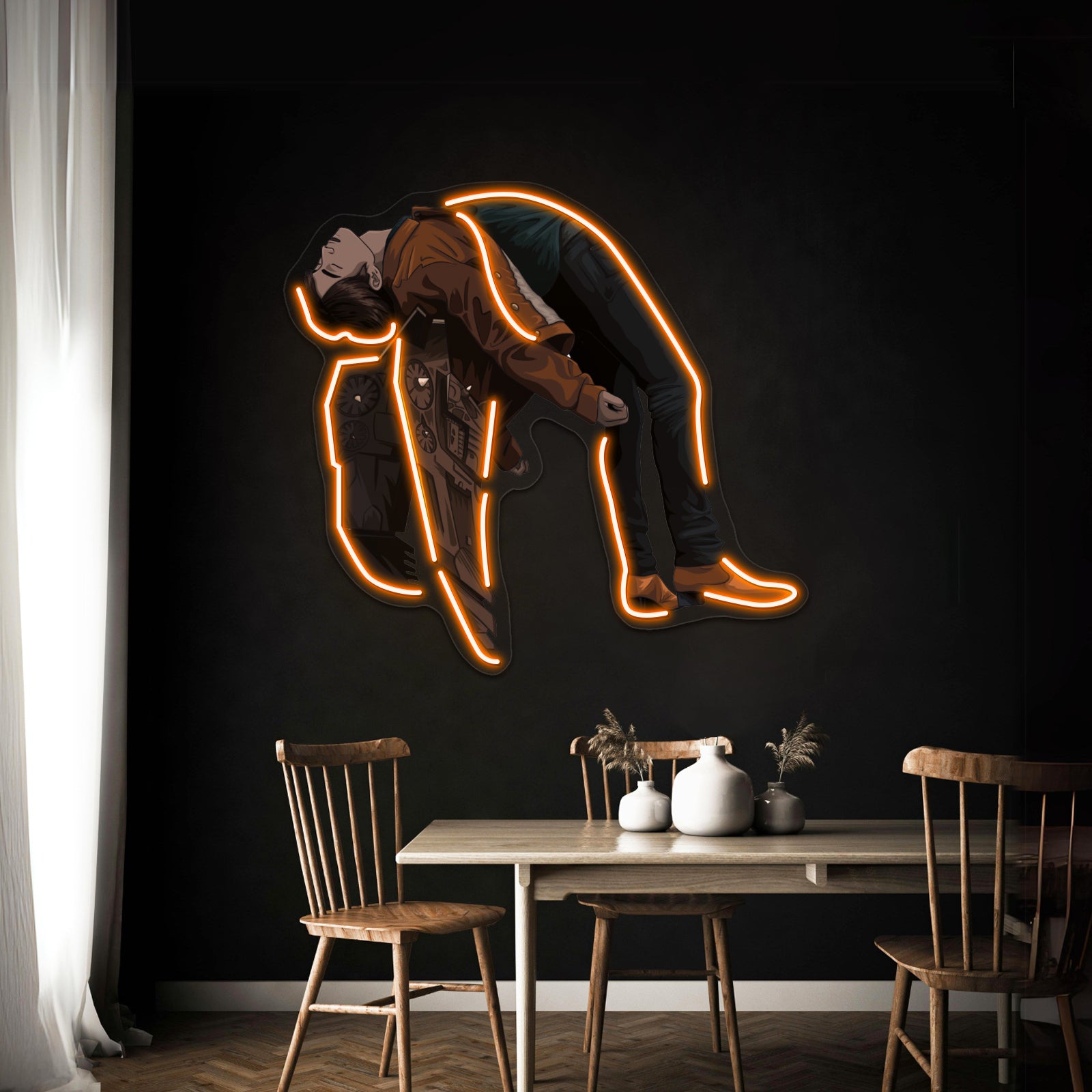 Nct Wayv Xiaojun Take Off Artwork Neon Sign Led | Shineneon