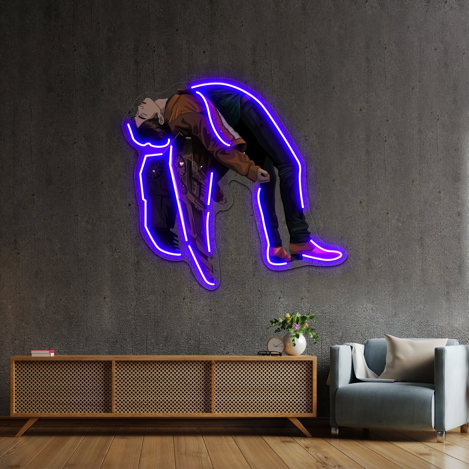 Nct Wayv Xiaojun Take Off Artwork Neon Sign Led | Shineneon