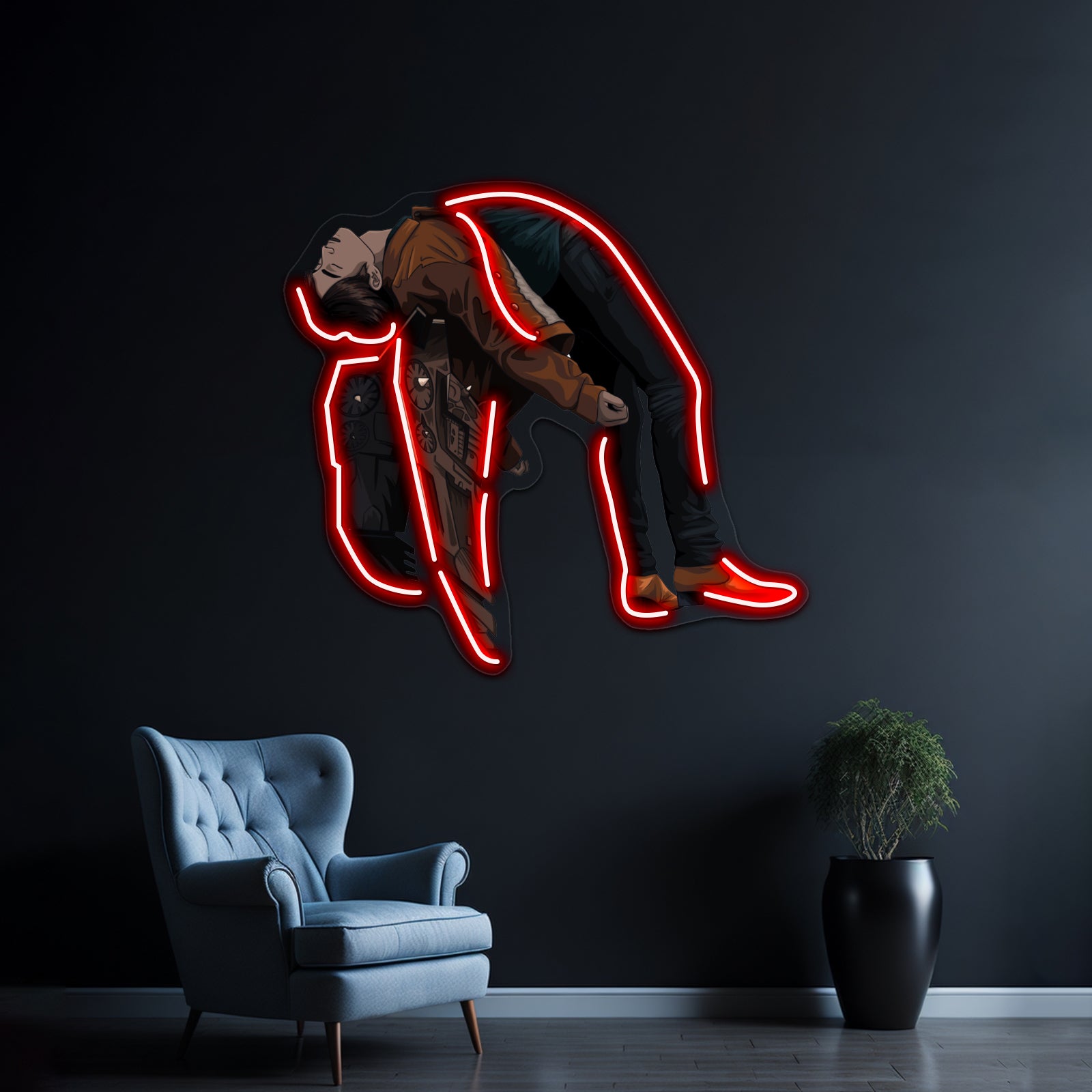 Nct Wayv Xiaojun Take Off Artwork Neon Sign Led | Shineneon