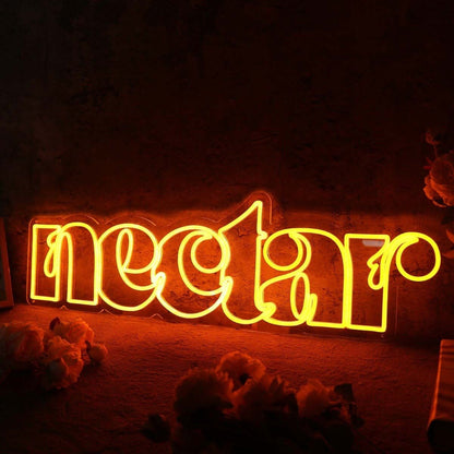 Nectar Orange Led Neon Sign - Shineneon